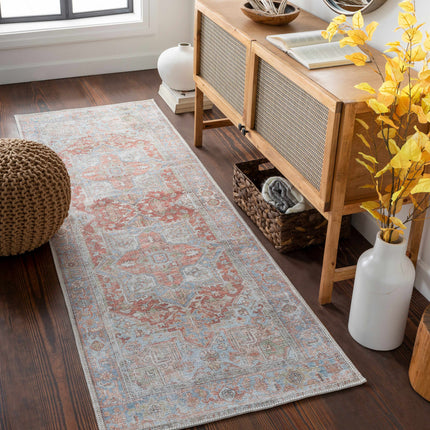Rust Maayon Washable Rug Rugs TriadCommerceInc