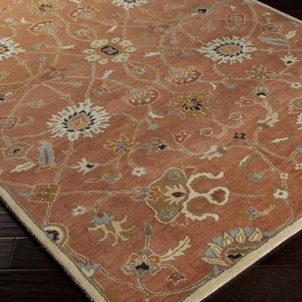 Logville Hand Tufted Rust 1119 Wool Rug Rugs TriadCommerceInc