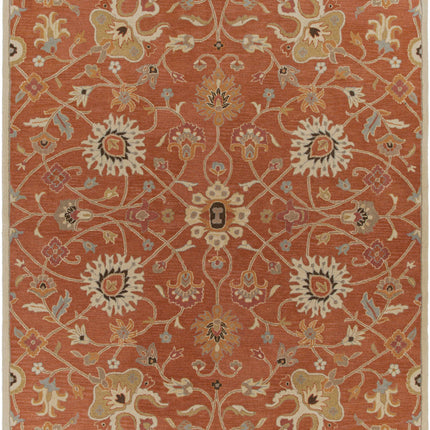 Logville Hand Tufted Rust 1119 Wool Rug Rugs TriadCommerceInc 7'6" x 9'6" Rectangle