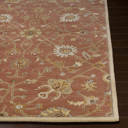 Logville Hand Tufted Rust 1119 Wool Rug Rugs TriadCommerceInc