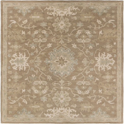 Hazen 1149 Beige Wool Rug Rugs TriadCommerceInc 8' Square