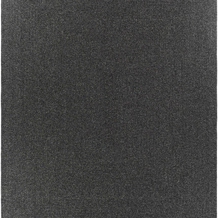 Black Braided Faux Jute Rug Rugs TriadCommerceInc 7'6" x 9'6" Rectangle
