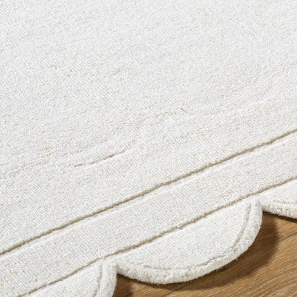 Uhuro White Geometric Area Rug Rugs TriadCommerceInc