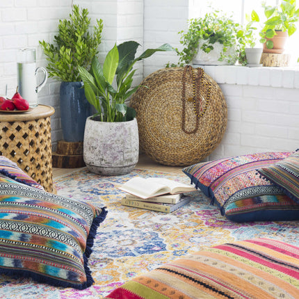 Custar Colorful Area Rug Rugs TriadCommerceInc