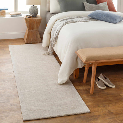 Mariba Ivory Wool Area Rug Rugs TriadCommerceInc