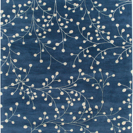 Blue Elsu Area Rug Rugs TriadCommerceInc 7'6" x 9'6" Rectangle