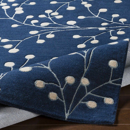 Blue Elsu Area Rug Rugs TriadCommerceInc