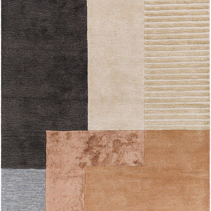 Pofadder Viscose&Wool Patchwork Rug Rugs TriadCommerceInc 5' x 7'6" Rectangle