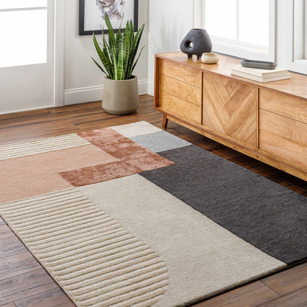 Pofadder Viscose&Wool Patchwork Rug Rugs TriadCommerceInc