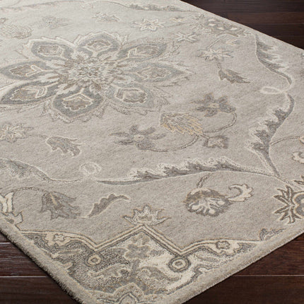 Peterstown Beige Wool Rug Rugs TriadCommerceInc