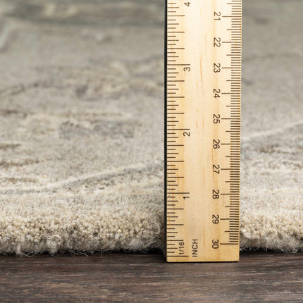 Peterstown Beige Wool Rug Rugs TriadCommerceInc