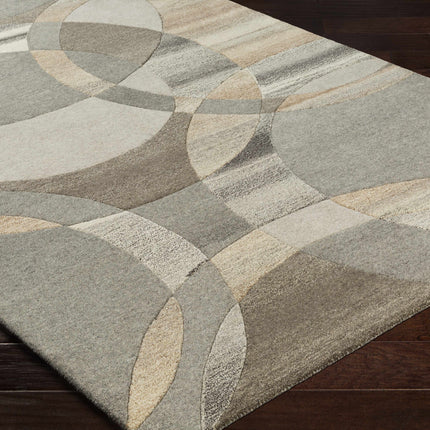 Rillton Modern Wool Rug Rugs TriadCommerceInc
