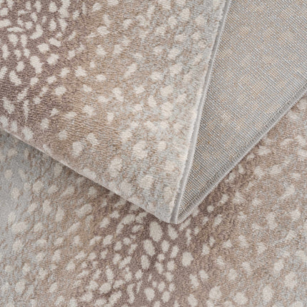 Pointblank Tan Leopard Print Rug Rugs TriadCommerceInc
