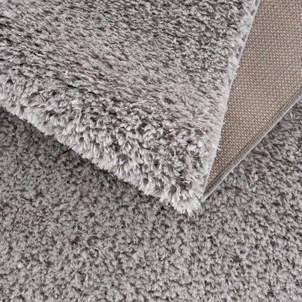 Heavenly Solid Light Gray Plush Rug - Clearance Rugs TriadCommerceInc