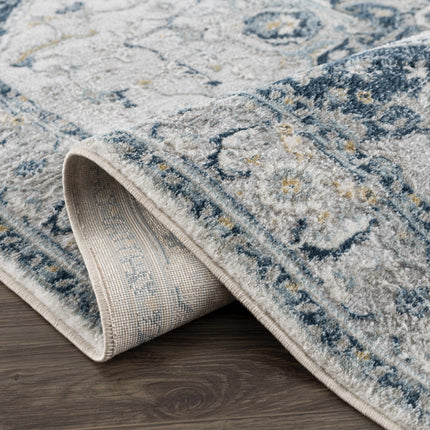Liverpool Blue Area Rug - Clearance Rugs TriadCommerceInc