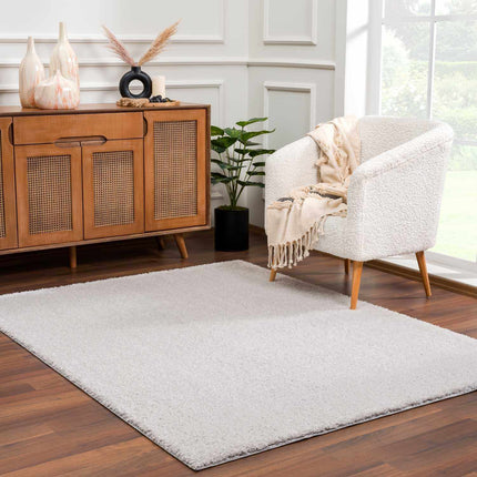 Heavenly Solid Light Gray Plush Rug - Clearance Rugs TriadCommerceInc