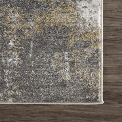 Liveree Gray Abstract Area Rug - Promo Rugs TriadCommerceInc