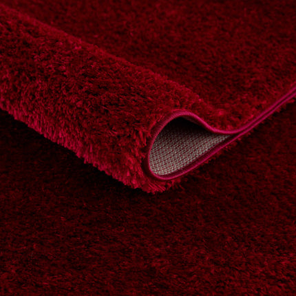 Heavenly Solid Red Plush Rug - Clearance Rugs TriadCommerceInc