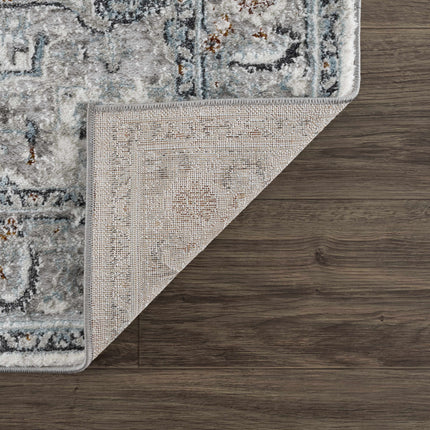 Liverpool Gray & Blue Area Rug - Clearance Rugs TriadCommerceInc