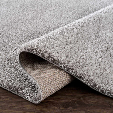 Heavenly Solid Light Gray Plush Rug - Clearance Rugs TriadCommerceInc