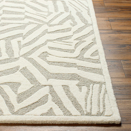 Avian Cream Wool Area Rug Rugs TriadCommerceInc