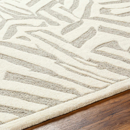 Avian Cream Wool Area Rug Rugs TriadCommerceInc