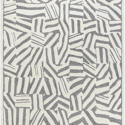 Avian Gray Wool Area Rug Rugs TriadCommerceInc 5' x 7'6" Rectangle