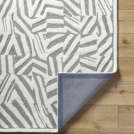 Avian Gray Wool Area Rug Rugs TriadCommerceInc