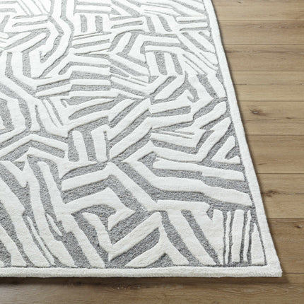 Avian Gray Wool Area Rug Rugs TriadCommerceInc