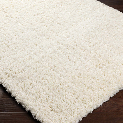 Siari Solid Cream Plush Rug Rugs TriadCommerceInc
