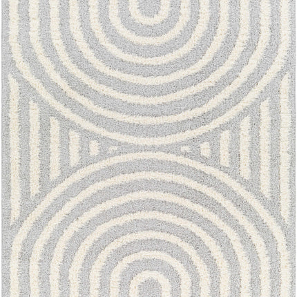 Arnel Gray & Beige Area Rug Rugs TriadCommerceInc 5'3" x 7' Rectangle