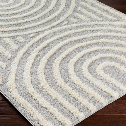 Arnel Gray & Beige Area Rug Rugs TriadCommerceInc