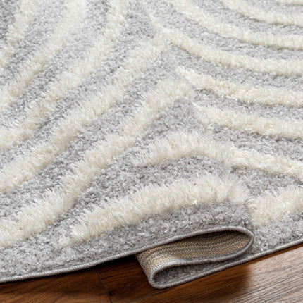 Arnel Gray & Beige Area Rug Rugs TriadCommerceInc