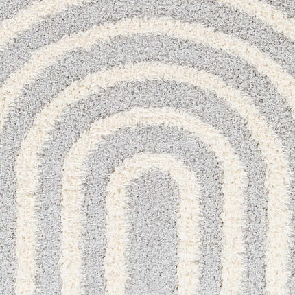 Arnel Gray & Beige Area Rug Rugs TriadCommerceInc