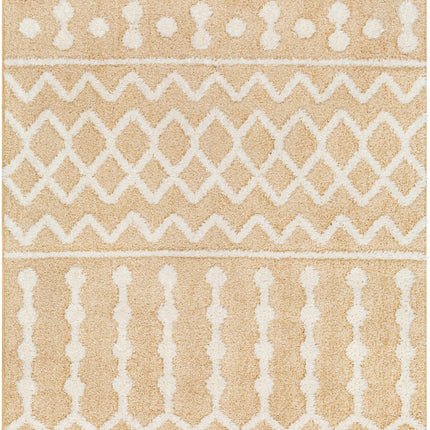 Ilyas Camel Plush Area Rug Rugs TriadCommerceInc 5'3" x 7' Rectangle