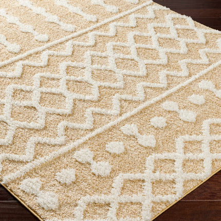Ilyas Camel Plush Area Rug Rugs TriadCommerceInc