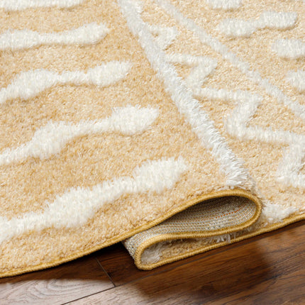 Ilyas Camel Plush Area Rug Rugs TriadCommerceInc