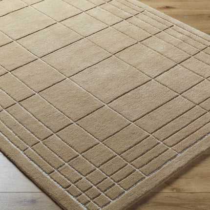 Sedna Brown Wool Area Rug Rugs TriadCommerceInc