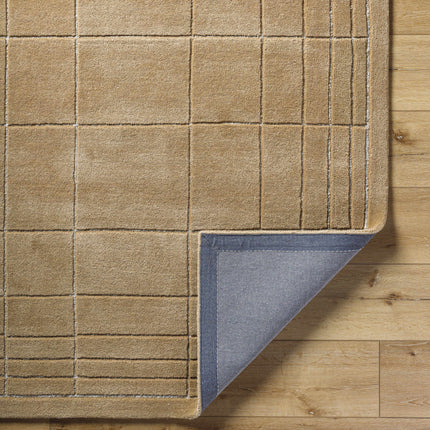 Sedna Brown Wool Area Rug Rugs TriadCommerceInc