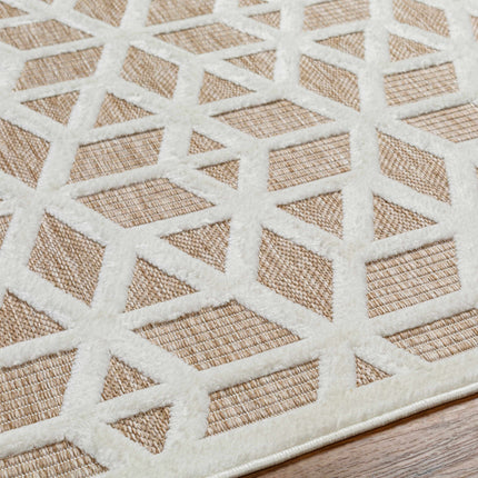 Nuri Tan Outdoor Rug Rugs TriadCommerceInc