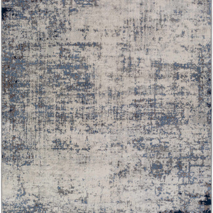 Texanna Abstract Blue/Gray Area Rug Rugs TriadCommerceInc 5'3" x 7'1" Rectangle