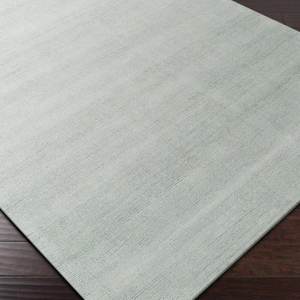 Brockton Solid Wool Dusty Sage Area Rug Rugs TriadCommerceInc