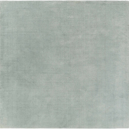 Brockton Solid Wool Dusty Sage Area Rug Rugs TriadCommerceInc 8' Square