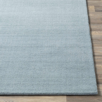Brockton Solid Wool Dusty Sage Area Rug Rugs TriadCommerceInc