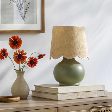 Theisseil Green Table Lamp Home Decor > Lighting > Lamp > Table Lamps TriadCommerceInc