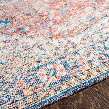 Wacousta Red&Blue Washable Rug - Limited Edition Rugs TriadCommerceInc