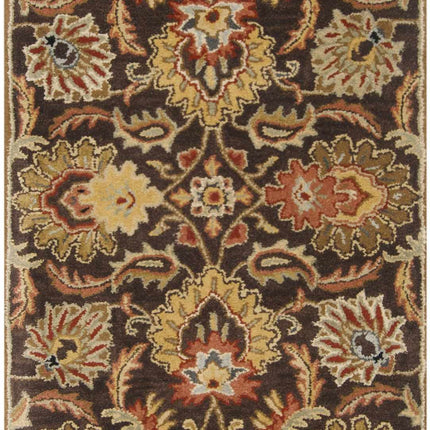 Chesterton 1028 Hand Tufted Brown Wool Rug Rugs TriadCommerceInc 2'6" x 8' Runner