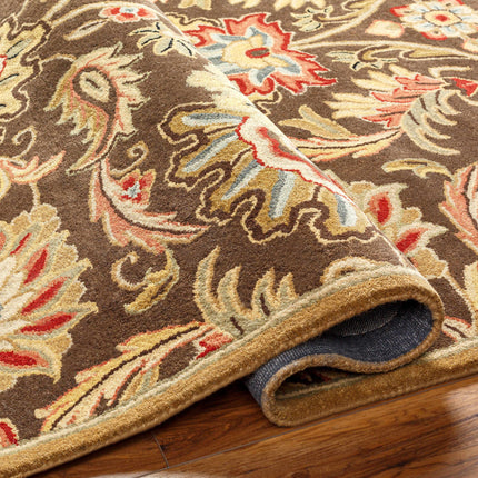 Chesterton 1028 Hand Tufted Brown Wool Rug Rugs TriadCommerceInc