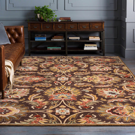Chesterton 1028 Hand Tufted Brown Wool Rug Rugs TriadCommerceInc