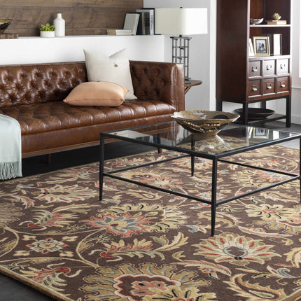 Chesterton 1028 Hand Tufted Brown Wool Rug Rugs TriadCommerceInc